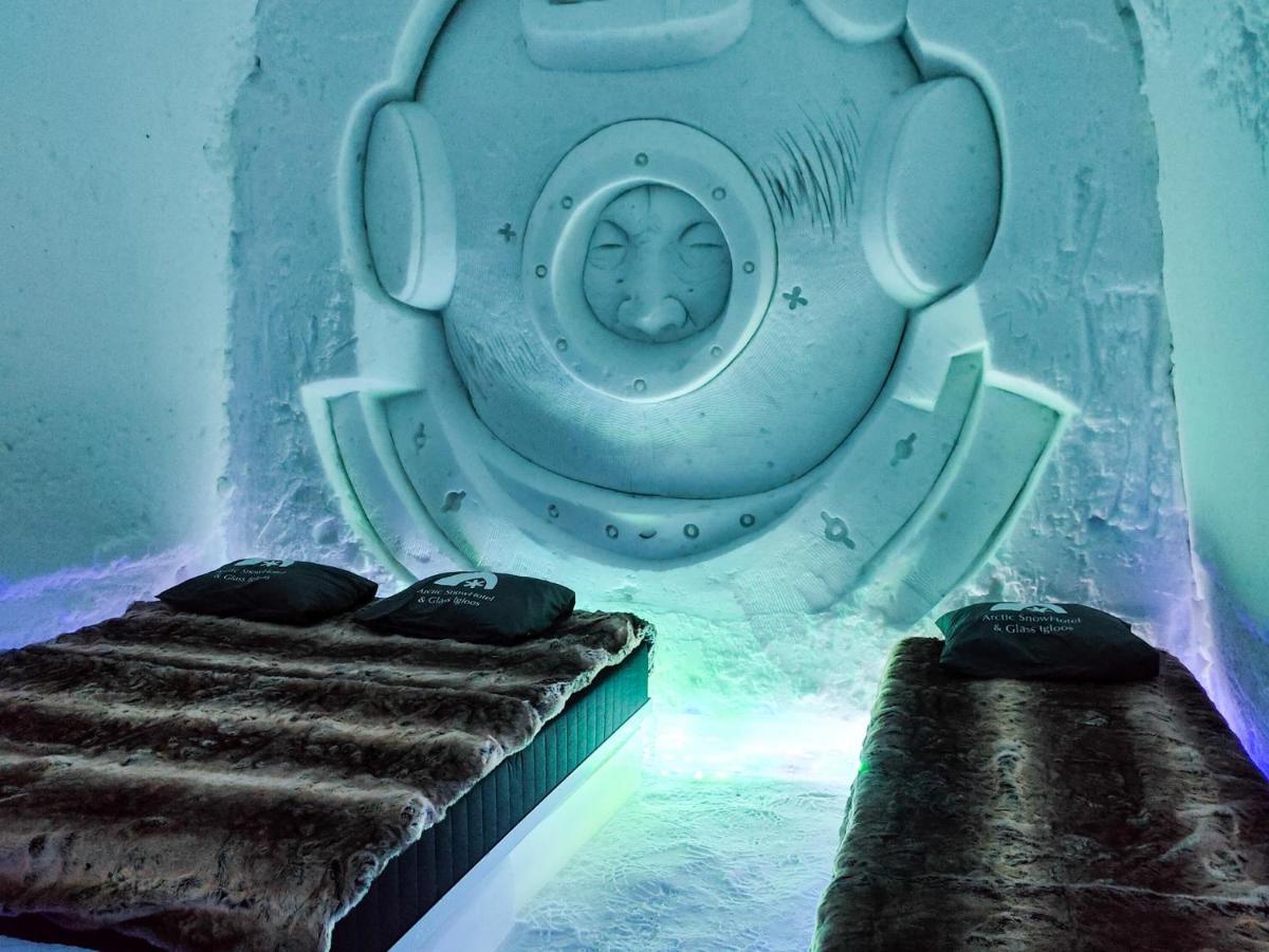 Arctic Snowhotel & Glass Igloos Sinettä Exterior foto